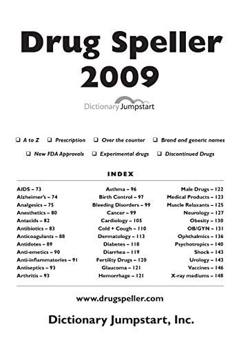 Drug Speller 2009