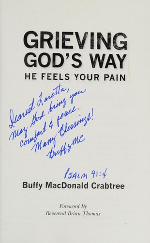 Grieving God's Way He Feels Your Pain