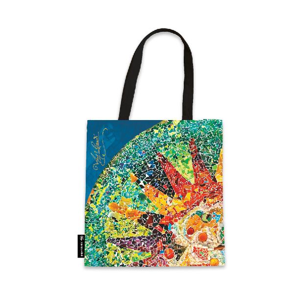 Gaudi's Sun (Gaudi's Mosaics) Canvas Bag