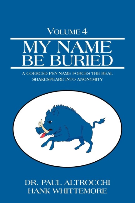 My Name Be Buried: A Coerced Pen Name Forces the Real Shakespeare into Anonymity