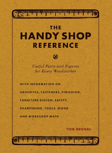 The Handy Shop Reference: Useful Facts and Figures for Every Woodworker