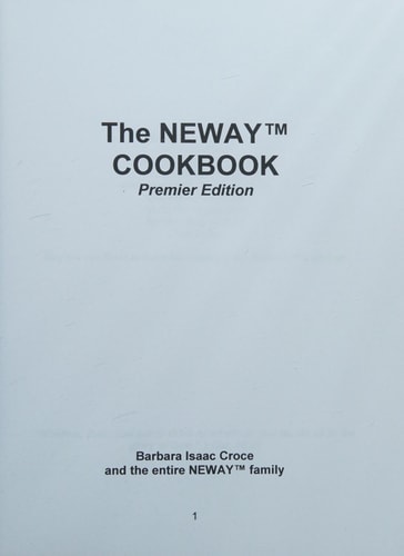 The Neway Cookbook Premier Edition