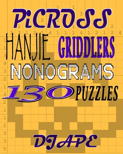 Picross, Hanjie, Griddlers, Nonograms 130 Puzzles