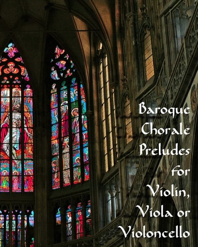 Baroque Preludes For Violin, Viola Or Violoncello