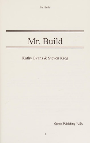Mr. Build