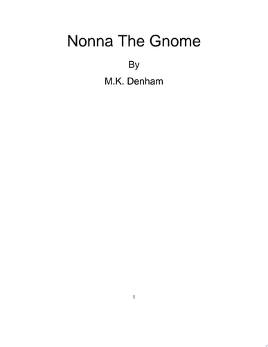 Nonna the Gnome