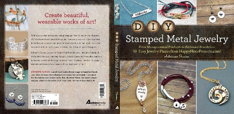 DIY Stamped Metal Jewelry: From Monogrammed Pendants to Embossed Bracelets--30 Easy Jewelry Pieces from Happyhourprojects.Com!