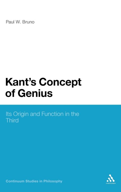 Kants Concept of Genius