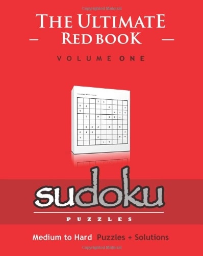 Sudoku The Ultimate Red Book - Medium to Hard, Puzzles and Solutions
