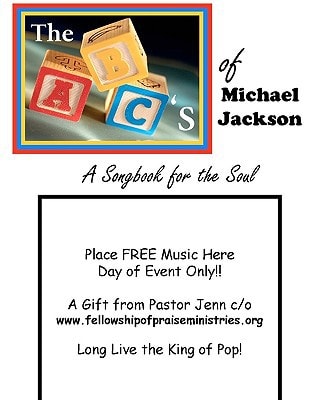 The ABC's of Michael Jackson The Song Book of His Soul