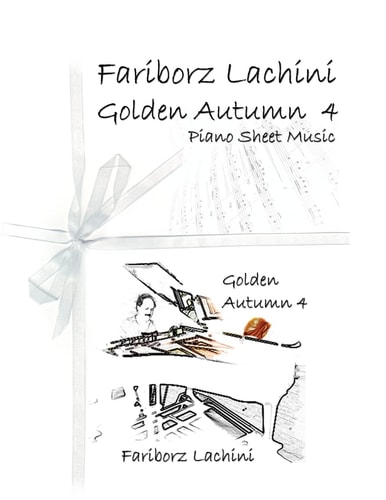 Golden Autumn 4 Piano Sheet Music Original Solo Piano Pieces