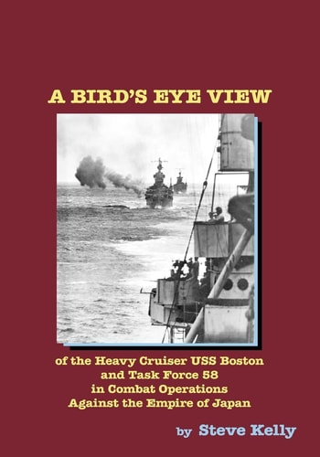 A Bird's Eye View Of The Heavy Cruiser Uss Boston And Task Force 58 In Combat Operations Against The Empire Of Japan