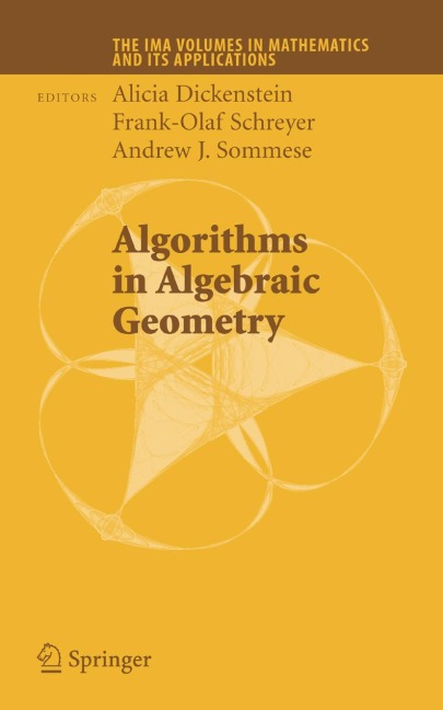 Algorithms in Algebraic Geometry
