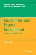 Multidimensional Poverty Measurement: Concepts and Applications