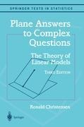 Plane Answers to Complex Questions: The Theory of Linear Models