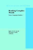 Reading Complex Words: Cross-Language Studies