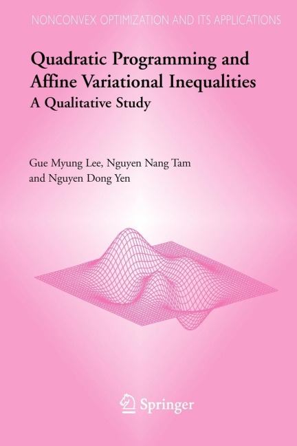 Quadratic Programming and Affine Variational Inequalities: A Qualitative Study
