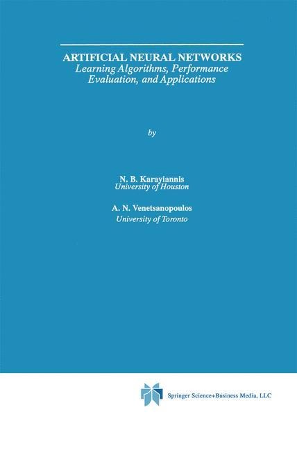 Artificial Neural Networks: Learning Algorithms, Performance Evaluation, and Applications