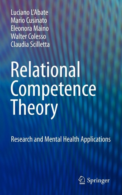 Relational Competence Theory: Research and Mental Health Applications