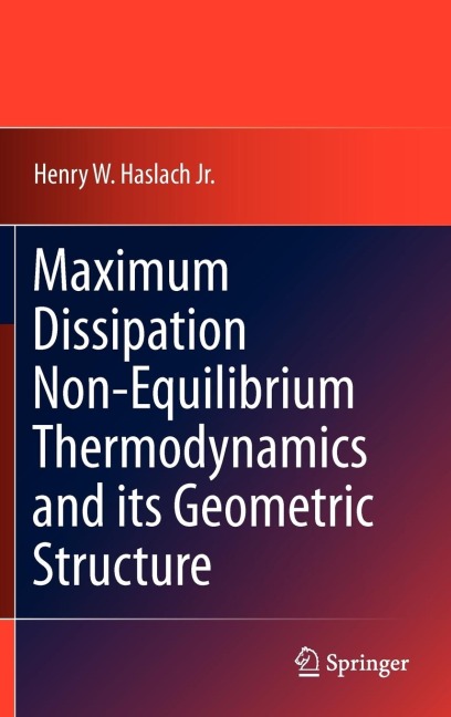 Maximum Dissipation Non-Equilibrium Thermodynamics and Its Geometric Structure