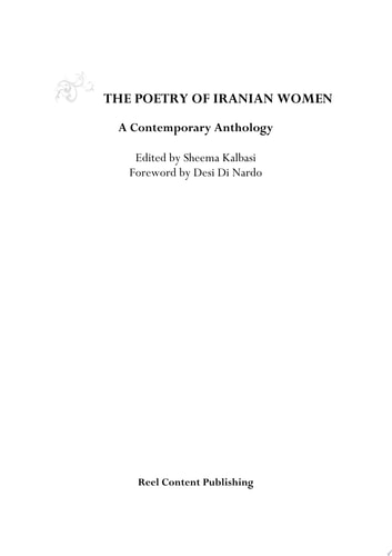 The Poetry of Iranian Women A Contemporary Anthology