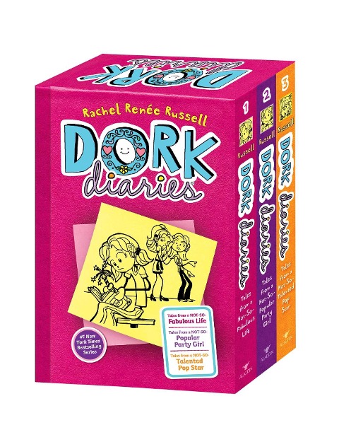 Dork Diaries Box Set: Dork Diaries / Dork Diaries 2 / Dork Diaries 3