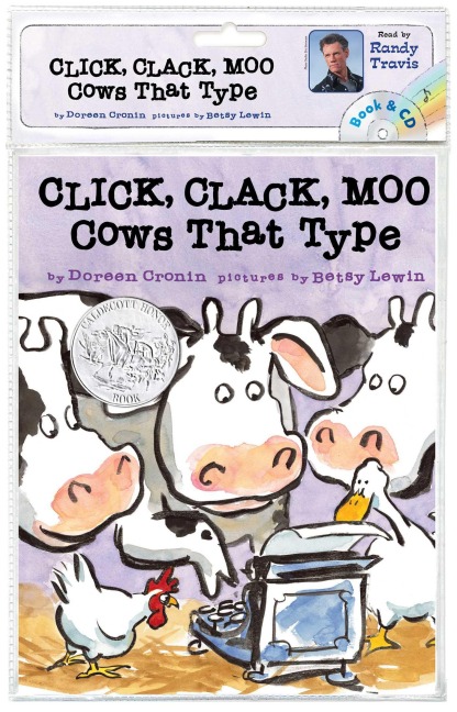 Click, Clack, Moo: Cows That Type/ Book and CD
