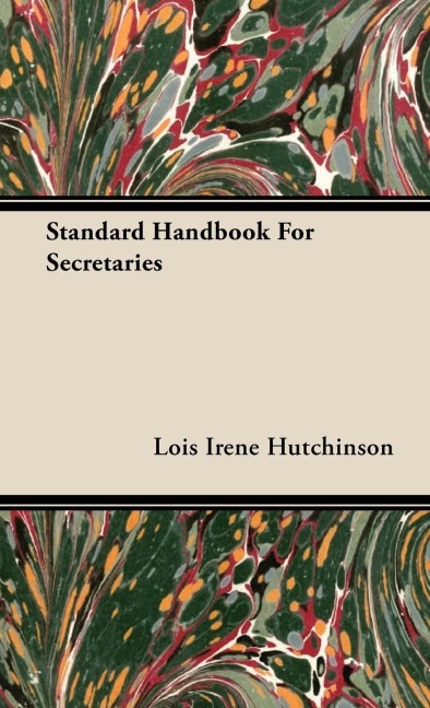 Standard Handbook for Secretaries