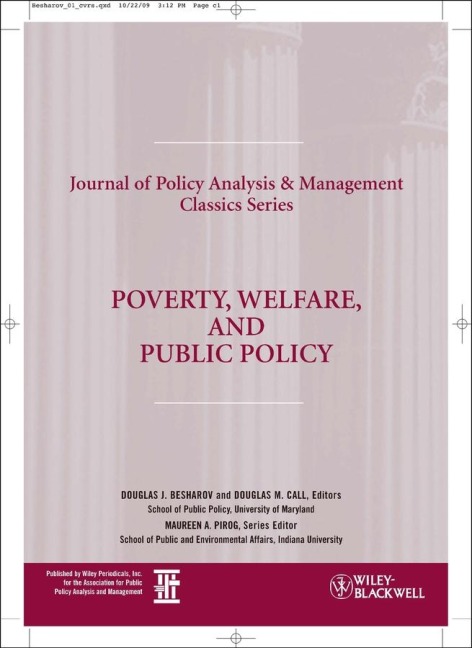 Poverty, Welfare, and Public Policy