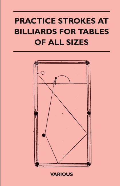 Practice Strokes at Billiards for Tables of All Sizes