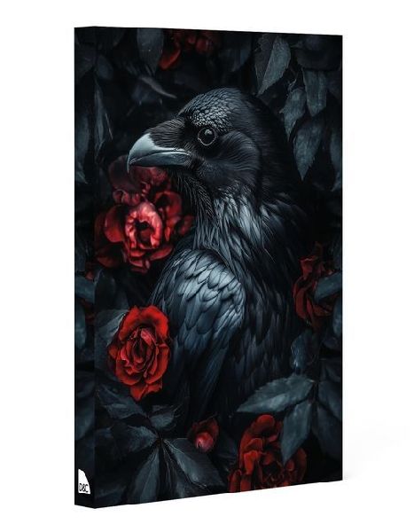 Raven and Roses Notebook: A Romantasy-Inspired Hardback Notebook for Writing, Journaling, and Creative Expression