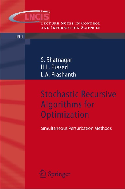 Stochastic Recursive Algorithms for Optimization: Simultaneous Perturbation Methods