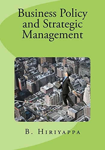 Business Policy and Strategic Management