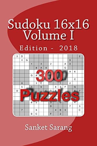 Sudoku 16x16 Volume I