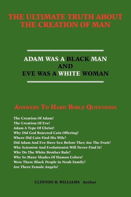 The Ultimate Truth about the Creation of Man: Answers To Hard Bible Questions
