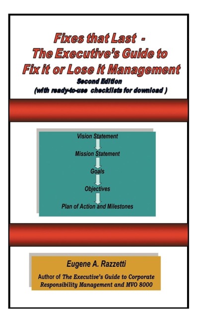 Fixes That Last - The Executives Guide to Fix It or Lose It Management