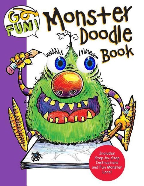 Go Fun! Monster Doodle Book: Volume 8