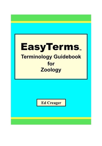 EasyTerms Terminology Guidebook for Zoology
