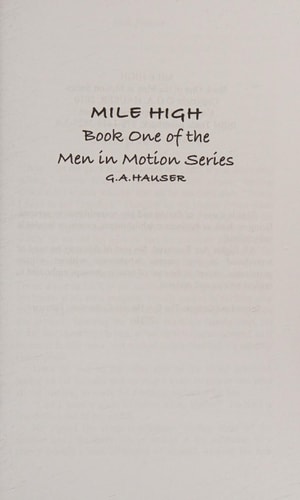 Mile High Men in Motion Book 1