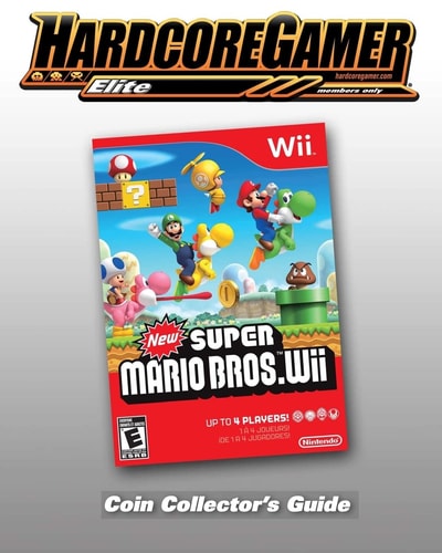 New Super Mario Bros Wii Coin Collector's Guide Hardcore Gamer Elite Guide
