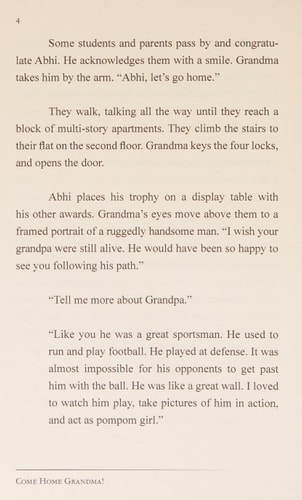 Come Home Grandma! A Story of Love