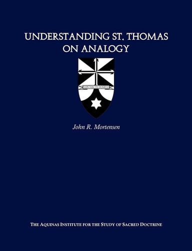 Understanding St. Thomas on Analogy