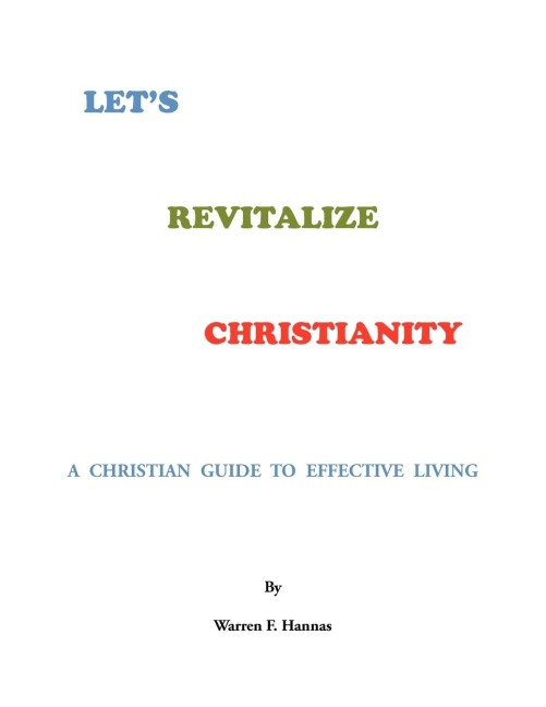 Lets Revitalize Christianity