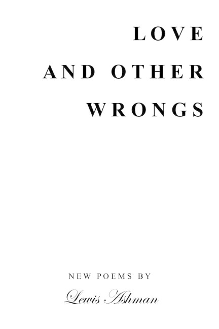 Love and Other Wrongs