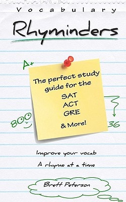 Vocabulary Rhyminders Perfect for the SAT, ACT, GRE and More!
