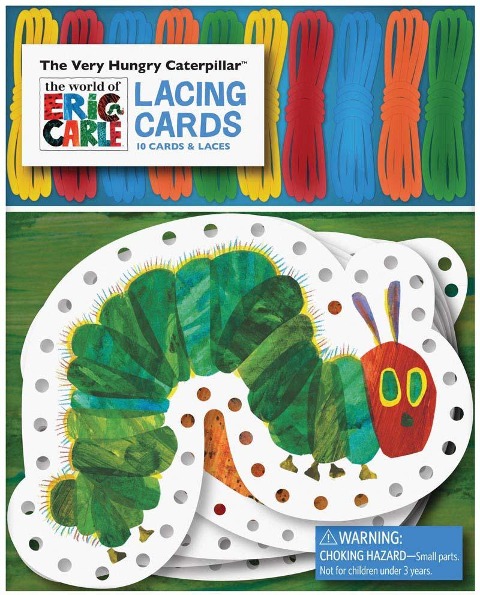 The World of Eric Carle(tm) the Very Hungry Caterpillar(tm) Lacing Cards: (Occupational Therapy Toys, Lacing Cards for Toddlers, Fine Motor Skills Toys, Lacing Cards for Kids)