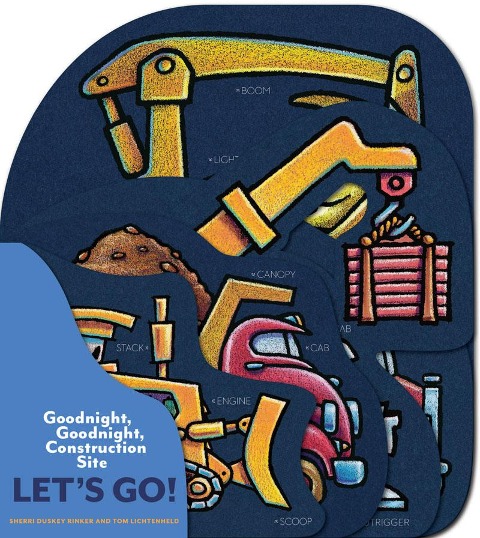 Goodnight, Goodnight, Construction Site: Lets Go!: (Construction Vehicle Board Books, Construction Site Books, Childrens Books for Toddlers)