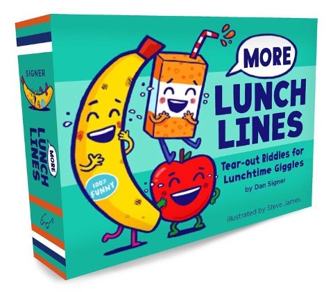 More Lunch Lines: Tear-Out Riddles for Lunchtime Giggles (Lunch Jokes for Kids, Notes for Kids Lunch Boxes with Silly Kid Jokes)