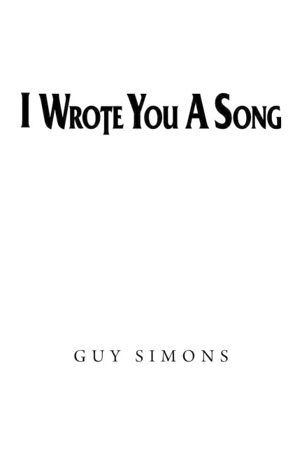 I Wrote You a Song