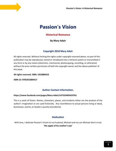 Passion's Vision